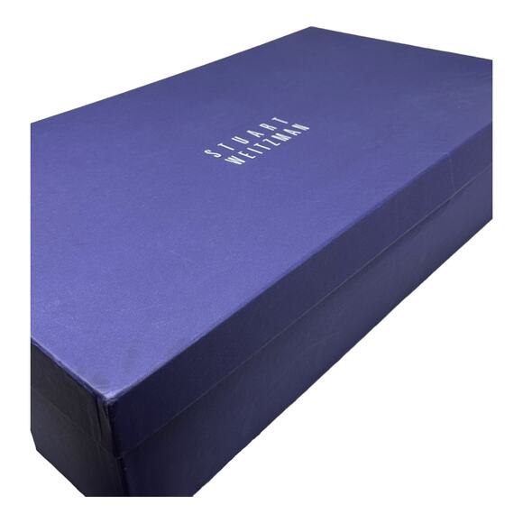 Stuart Weitzman blue leather 5050 knee length boots size 7M - Picture 11 of 16